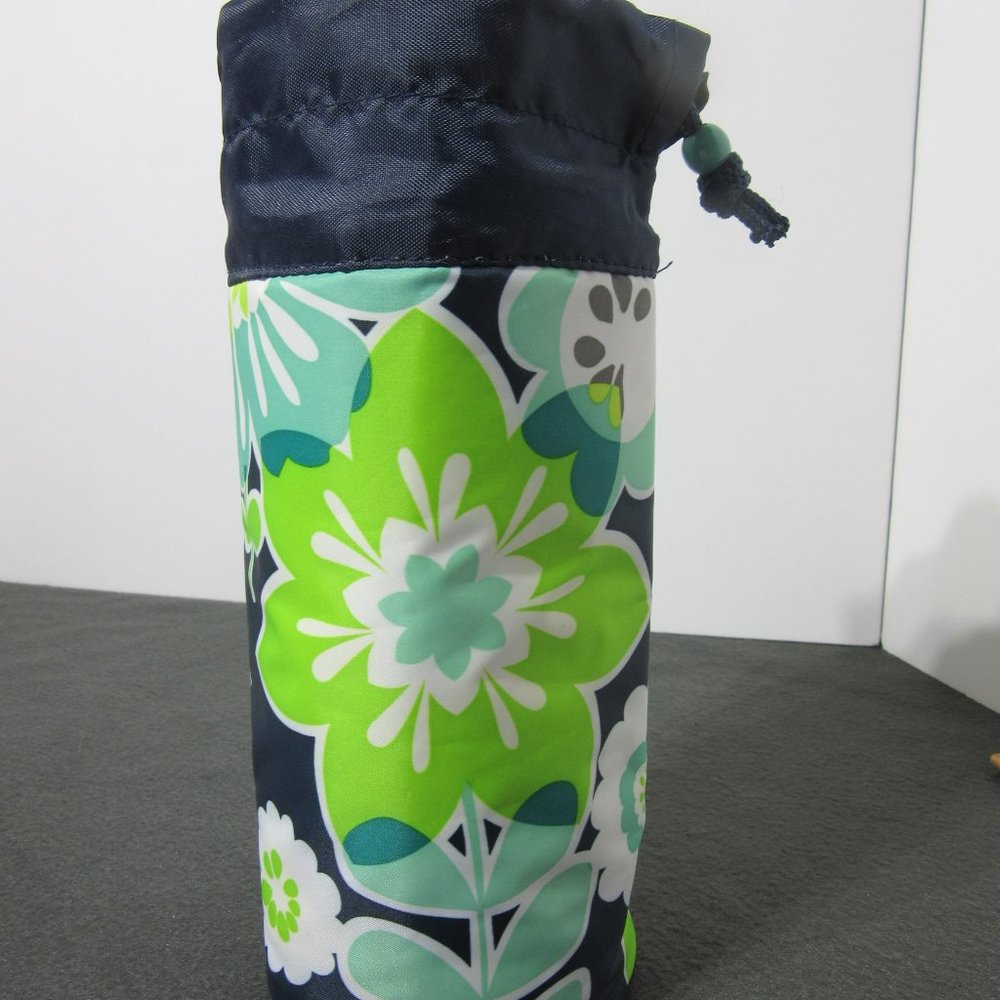 Thirty-One Best Buds Pattern Water Bottle Insulated Cooler